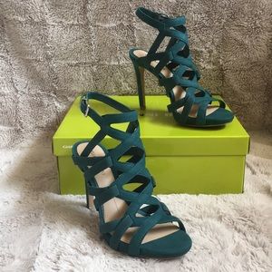 Gianni Bini Deep Green Heels